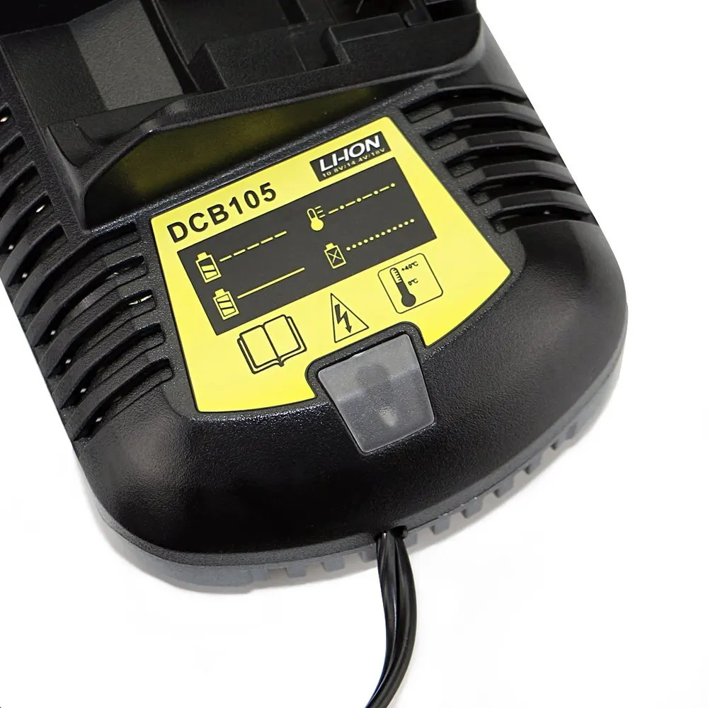 12V MAX and 20V MAX  Replacement Li-Ion Battery Charger for DCB101 DCB115 DCB107 DCB105