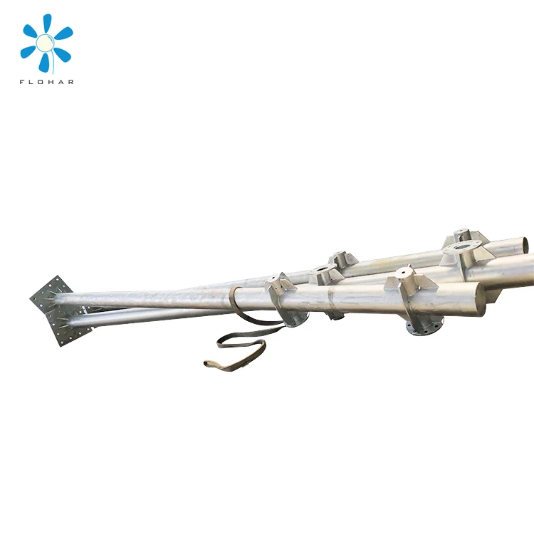 High quality street light pole outdoor furniture bespoke aluminium light pole for garden