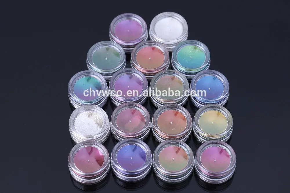 
Mirror chrome metallic mirror powder high quality gel nail polish 