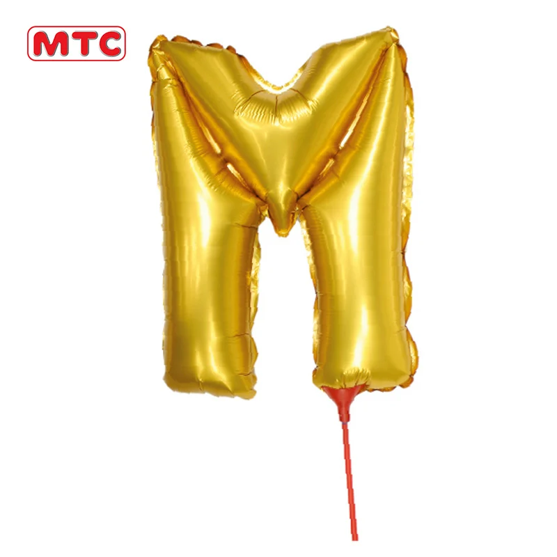 
Mini Silver/gold Alphabet Letter Mylar Balloon, Mini Silver/gold Number Mylar Balloon,Stick Balloon 