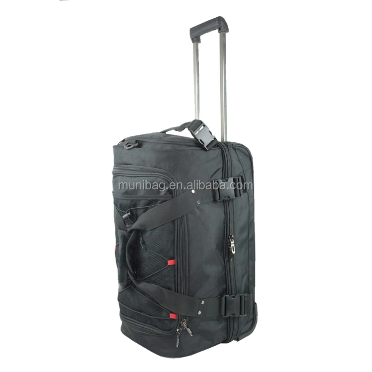 Large Trolley Luggage Carrier Sky Travel Duffel Bags Business Suitcase