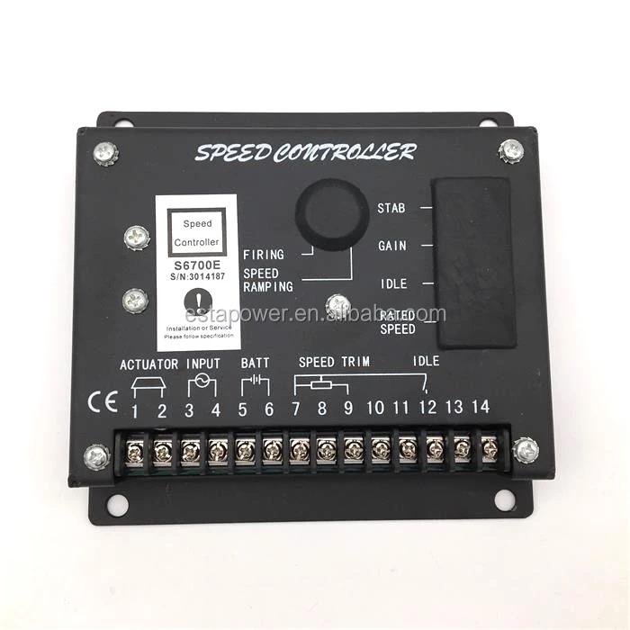 S6700 Diesel Generator Speed Controller S6700E