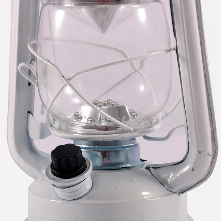 battery outdoor LED christmas iron night light kerosene lamp for decoration