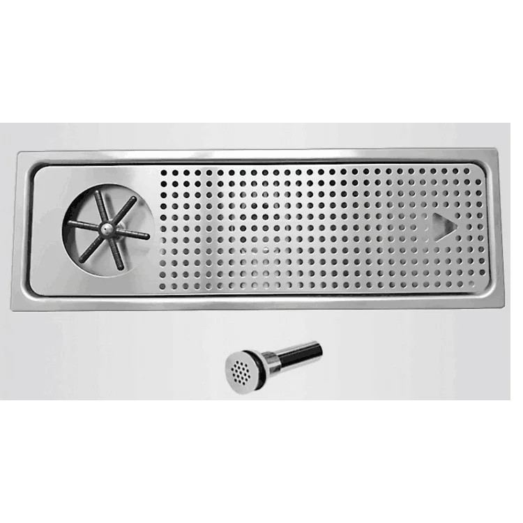 
 Высококачественный пивной капельный поднос из нержавеющей стали с ополаскивателем  