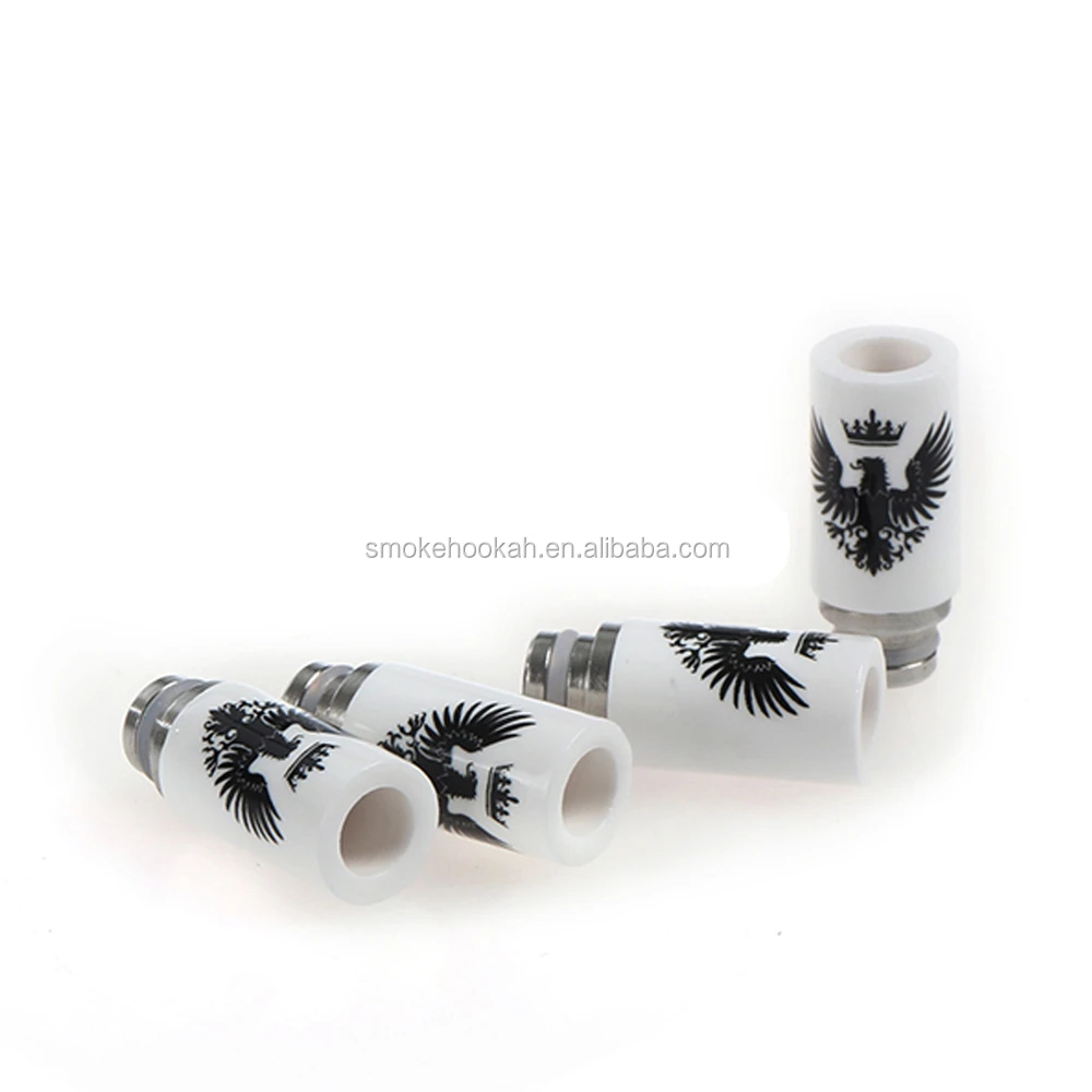 2016 Hot Selling Wholesale Acrylic Wide Ceramic Drip Tip alibaba express most popular penis drip tip
