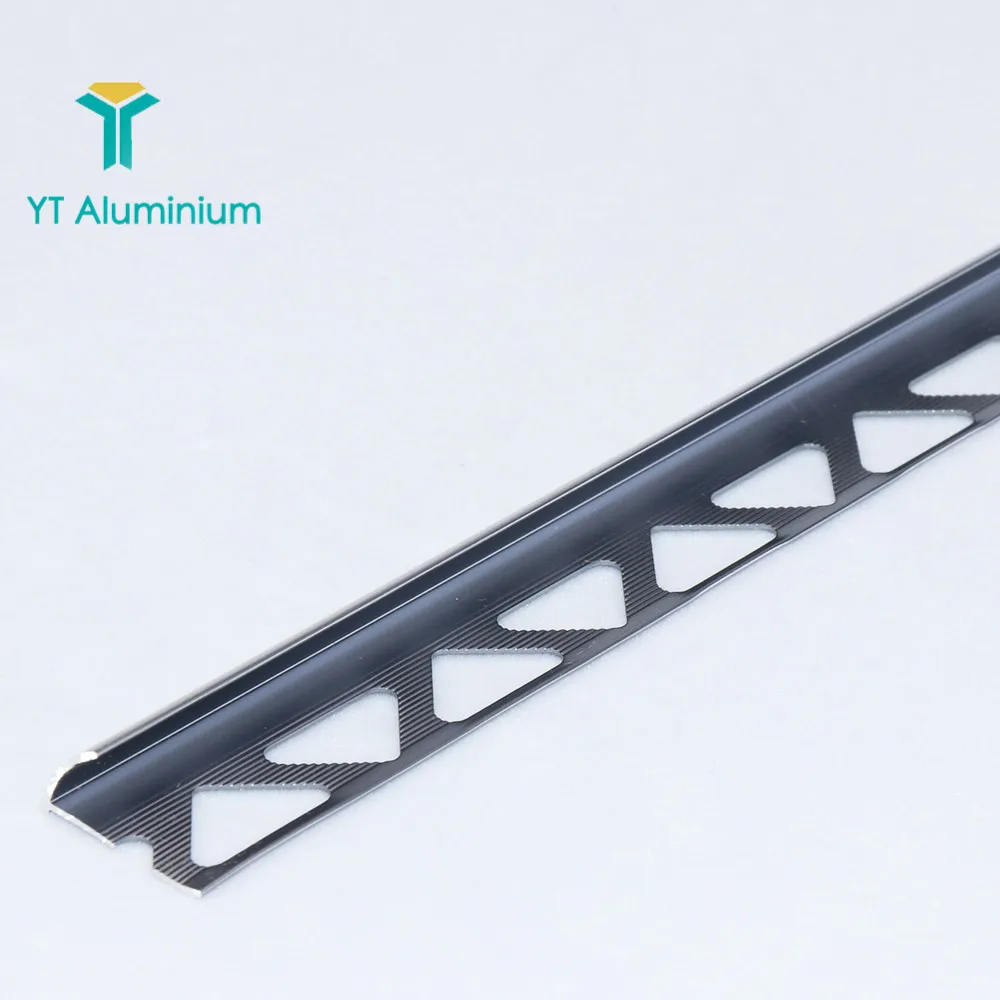 Mirror Bright Polished Outside Tile Corner Trim Quadrant Metal Aluminium Tile Edge Trim