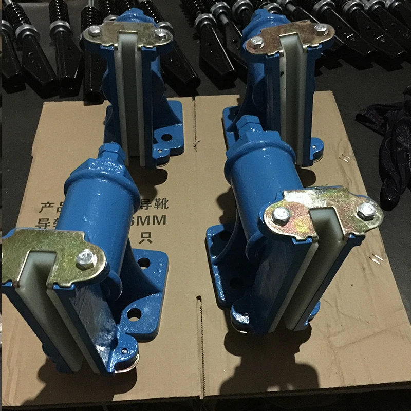 Levator guide shoe insert kone guide shoe hydraulic freight elevator