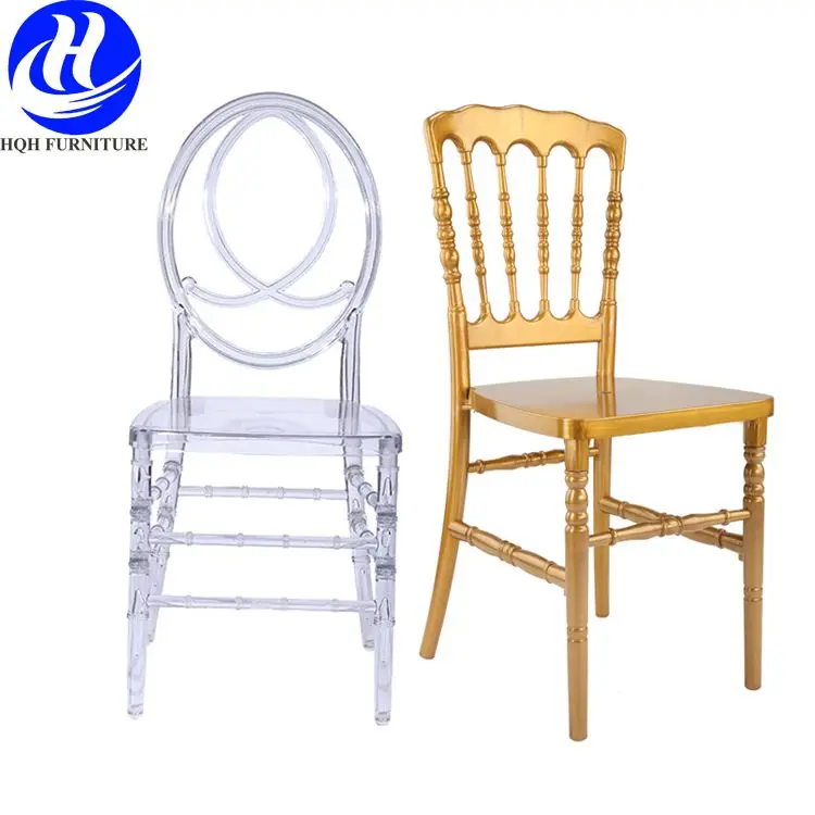 2022 Wholesale Outdoor Plastic Chairs Hotel Room Furniture Wedding Party White Tiffany Chairs For Dining