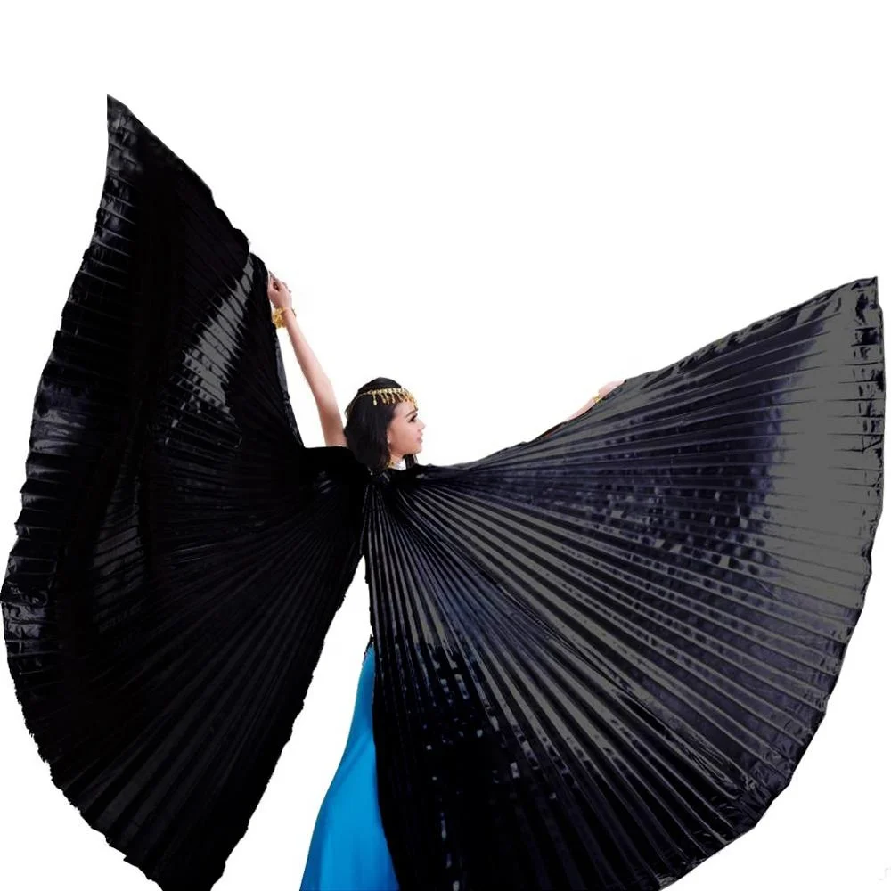New Bestedance Opened or Closed Professional India Egypt Belly Dance Costumes Isis Wings 20 Colors