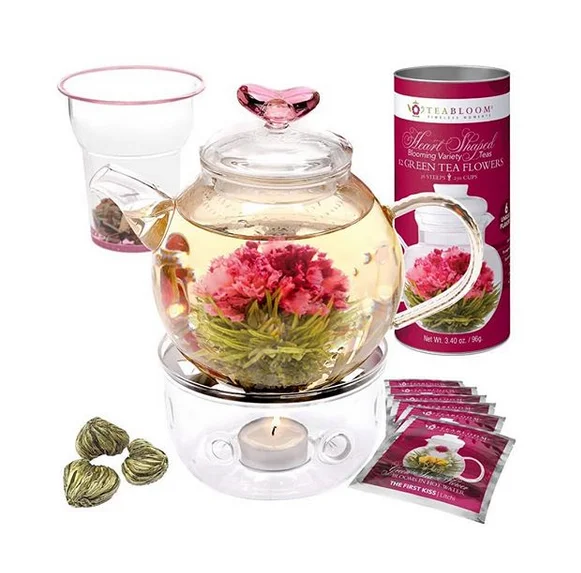 Fujian Art Blooming Flower Tea Ball Beautiful blooming tea