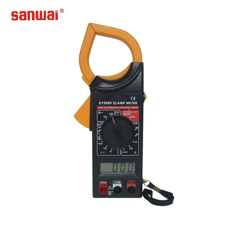 DT266F(CE) 1000A/1000V digital clamp meter with frequency function