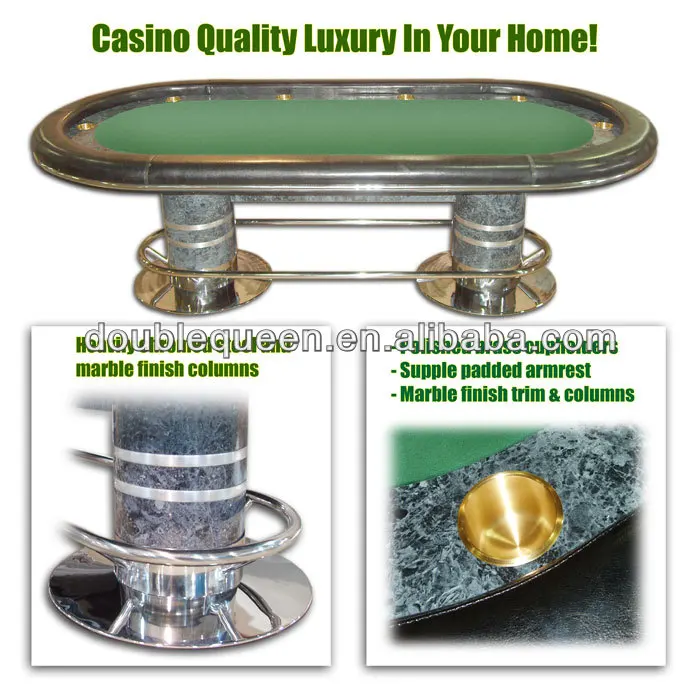 Luxury Texas Holdem poker table