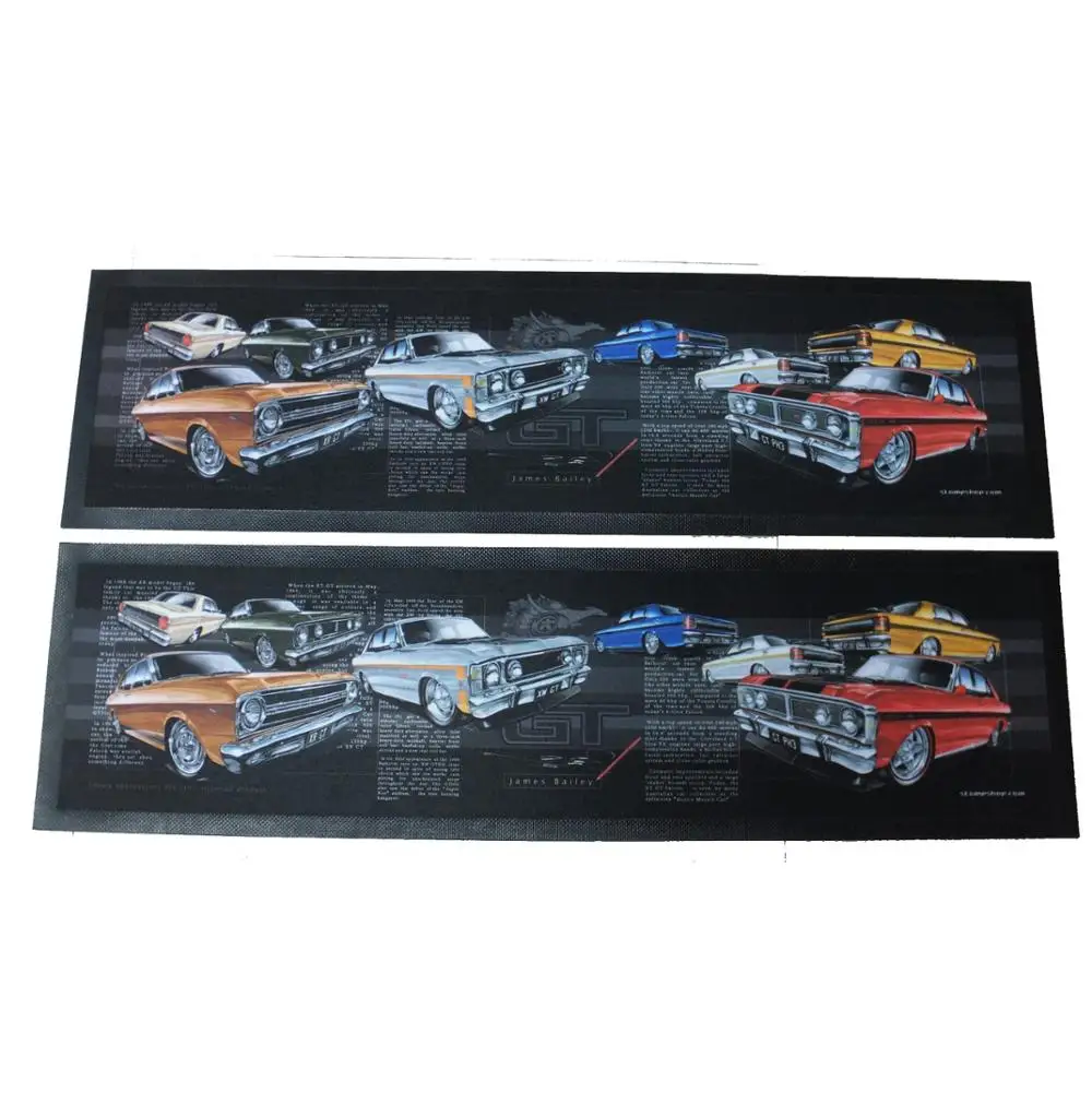 factory price bar accessories non-woven fabric beer mat custom logo size nitrile rubber wine drinking felt bar rug