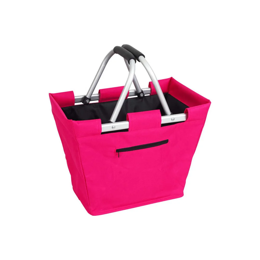 Моющаяся портативная корзина для покупок из ткани по низкой цене