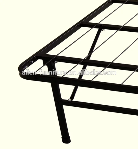Metal Platform Bed and Mattress Foundation