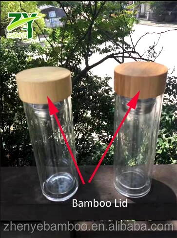 ZY-825 Bamboo Bottle Lids Bottle Caps Closures with Eco-friendly Taste Factory Low Price !