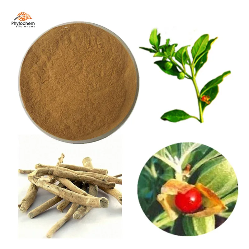 organic iso Halal kosher dual extraction india Withania Somnifera root extract powder 2.5%-10% Withanolides ashwagandha