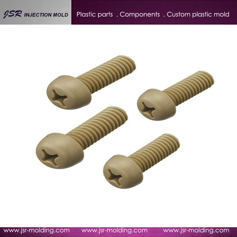 Wholesale peek  flat head plastic nut / screw / bolt