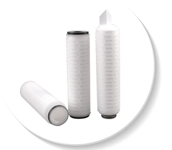 0.22 Micron Polypropylene Pleated Water Filter Cartridge, 0.45 Micron PP Filter