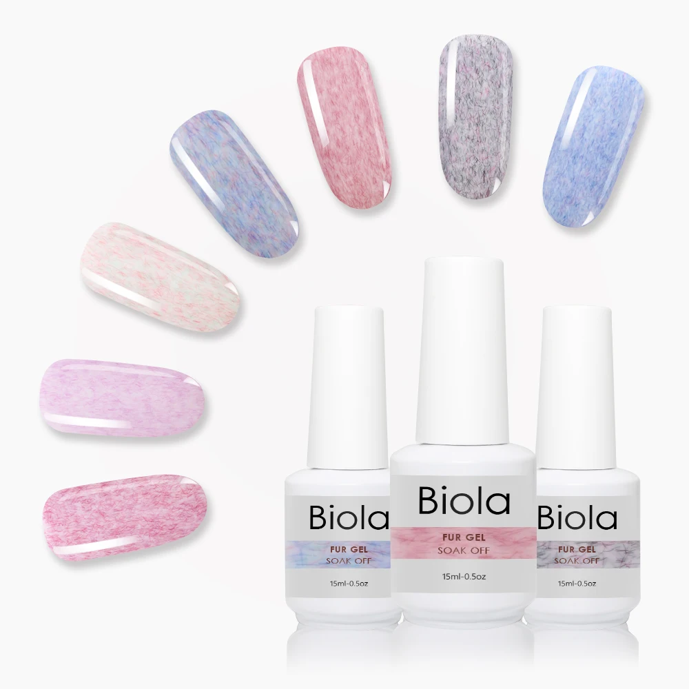 Biola most popular fur gel polish healthy organic gel nail polish for nail beauty