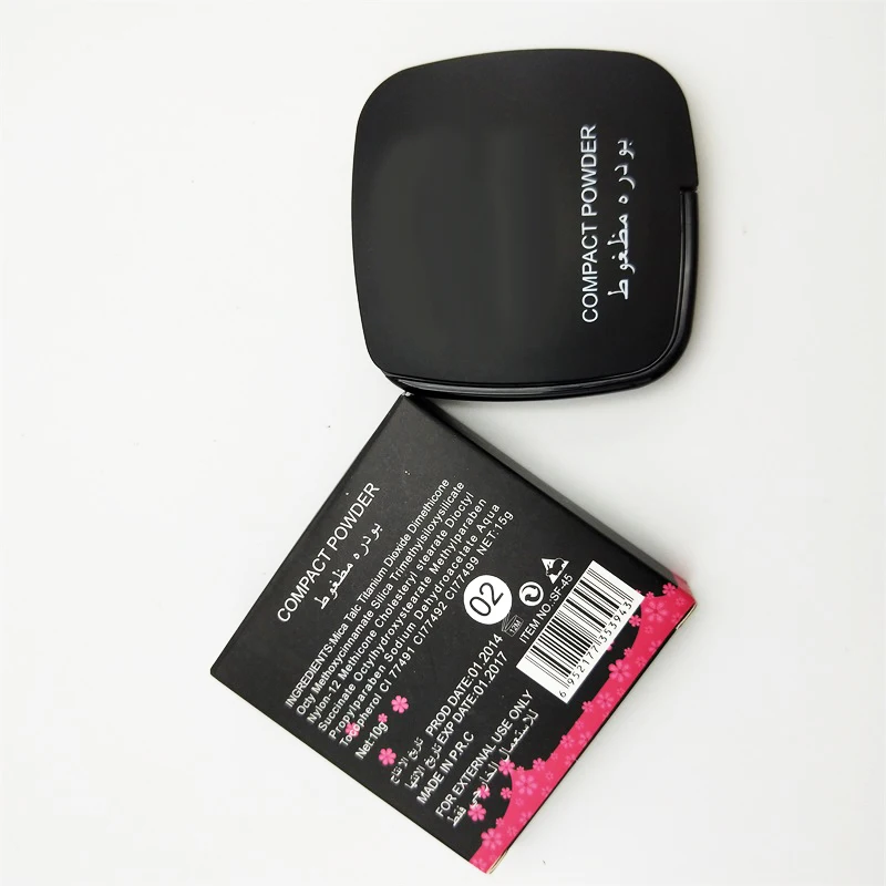 
Waterproof True Matte Pressed Powder Case OEM Compact Powder For Makeup 
