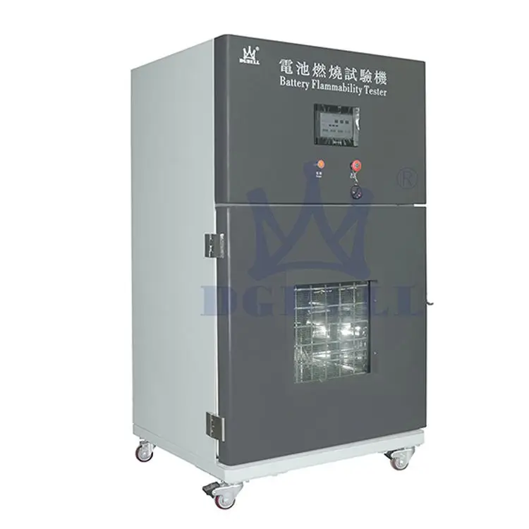 High Temperature Battery flammability Fire Burning Test Machine