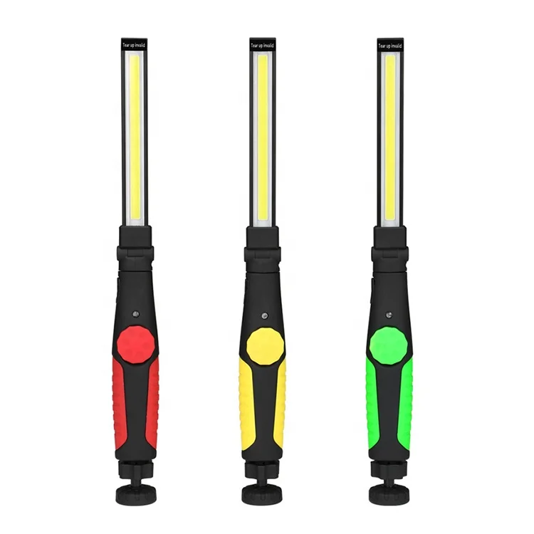 
Wholesale price portable foldable handheld rechargeable slim inspection light 5W COB work light with magnetic base 