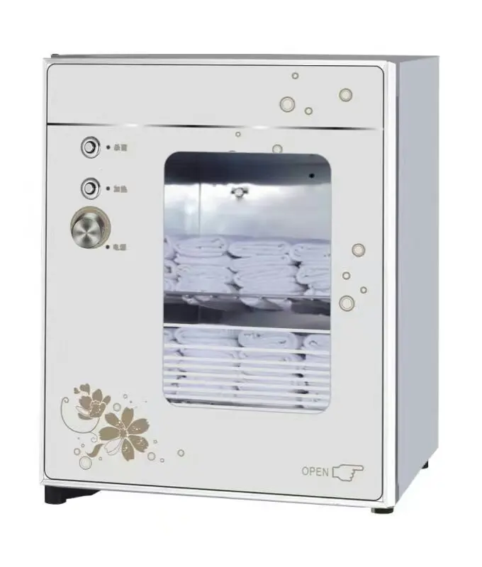 Haihua manufacturer stainless steel barber shop sterilizer beauty salon UV light towel warmer sterilizer