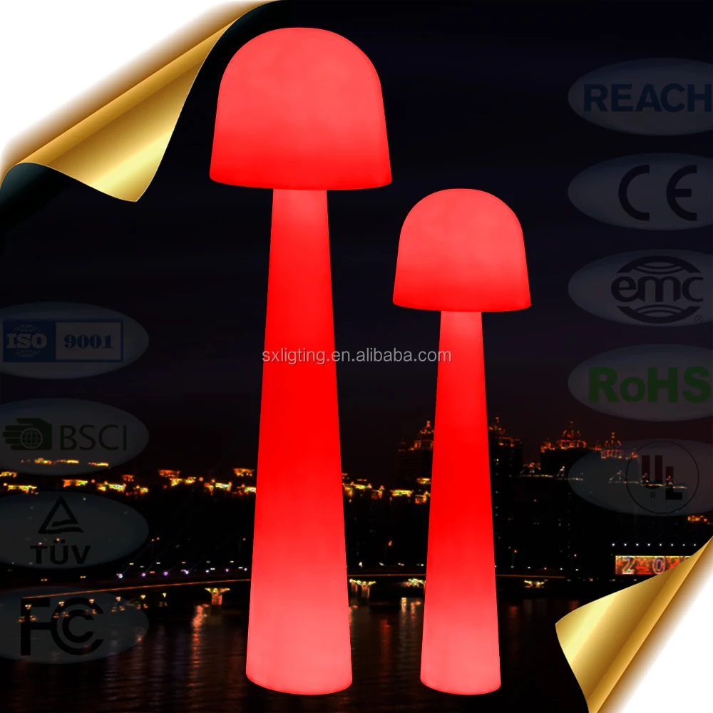 Remote control portable indoor/outdoor energy saving led floor lamp