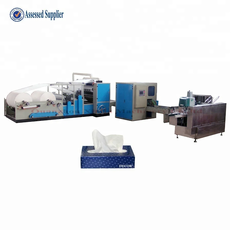 facial tissue production line tissue manufacturing machine