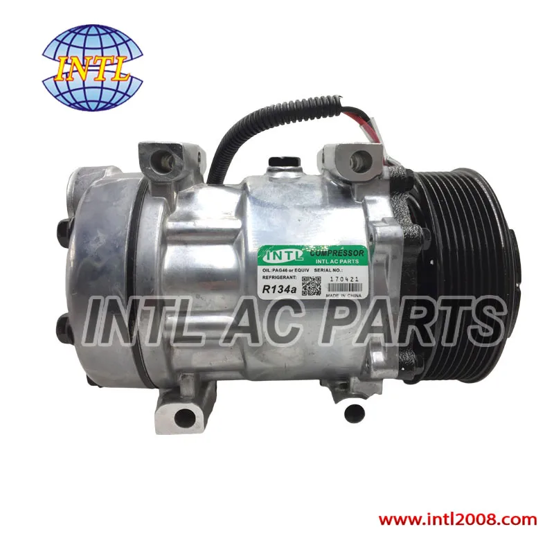 for Sanden 7H15 7S15 709 SD709 SD7H15 auto ac compressor for International Navistar truck