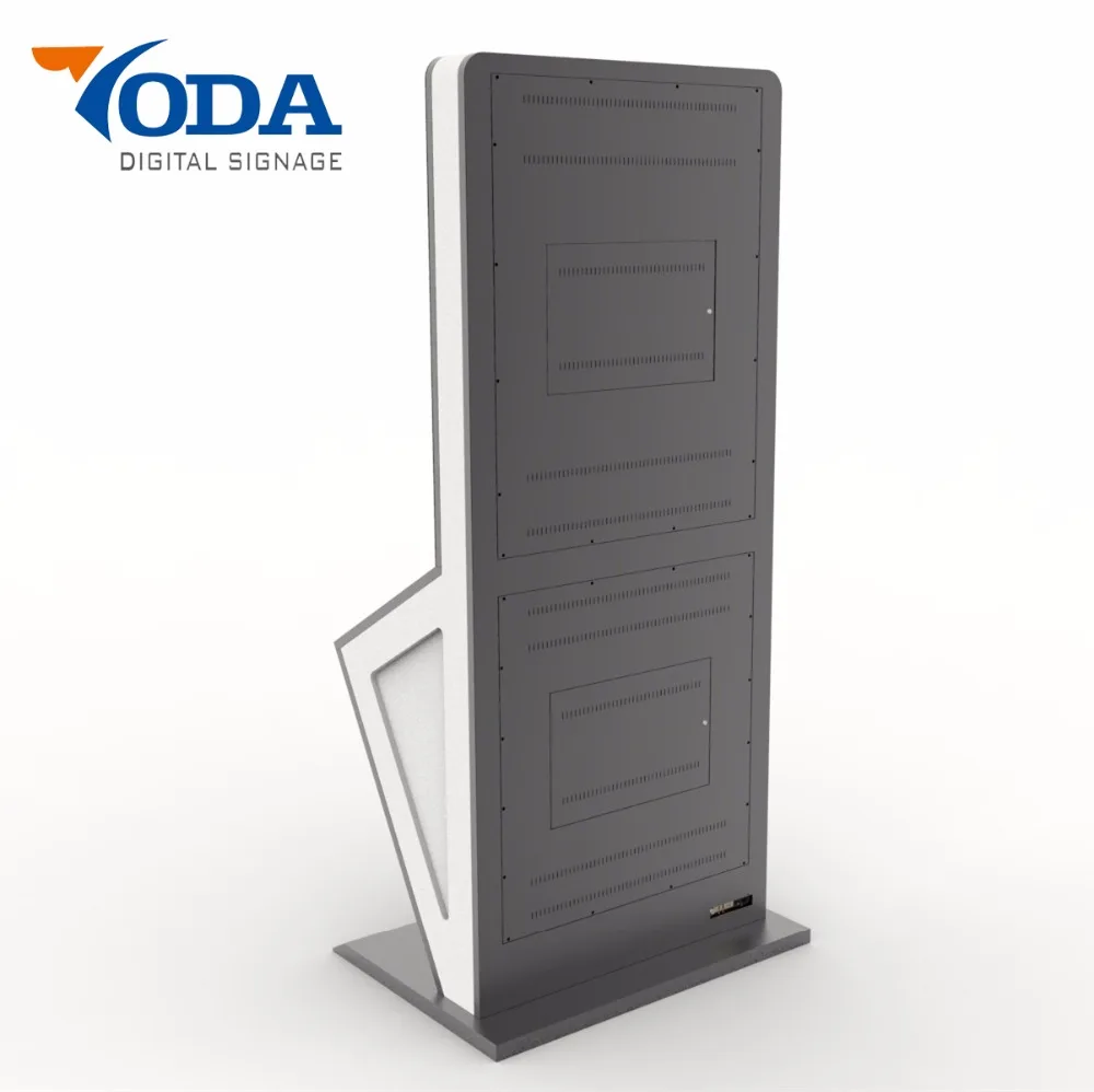 
New Design Double-screenTouch Screen Kiosk All-in-one PC for Shopping mall indoor Digital Sigange 
