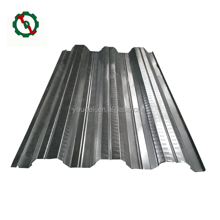 
Steel Floor Sheet Decking Roll Forming Machine With Hydraulic Forming Cutter 