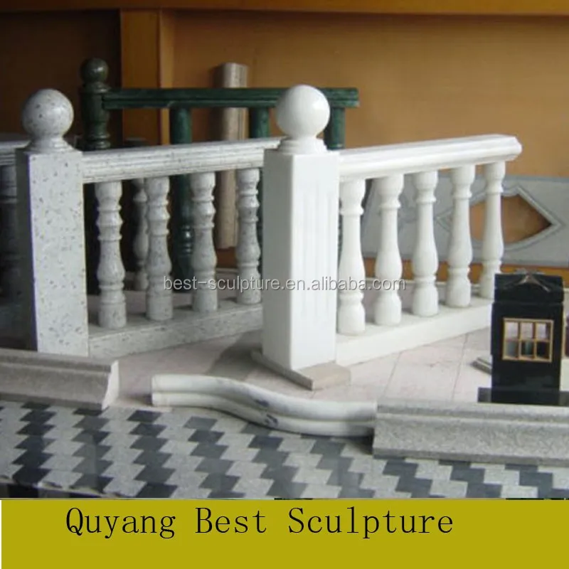 
Indoor Decoration Marble Newel Post Cap Sculpture for sale 