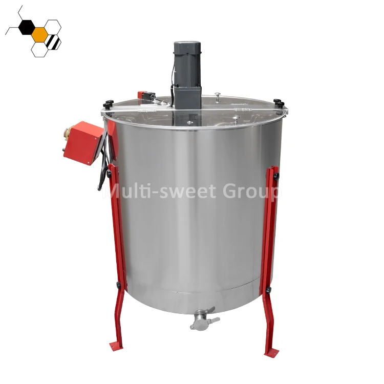 
Multi-sweet stainless steel reversible radial honey extractor 8 frames honey extractor electric 