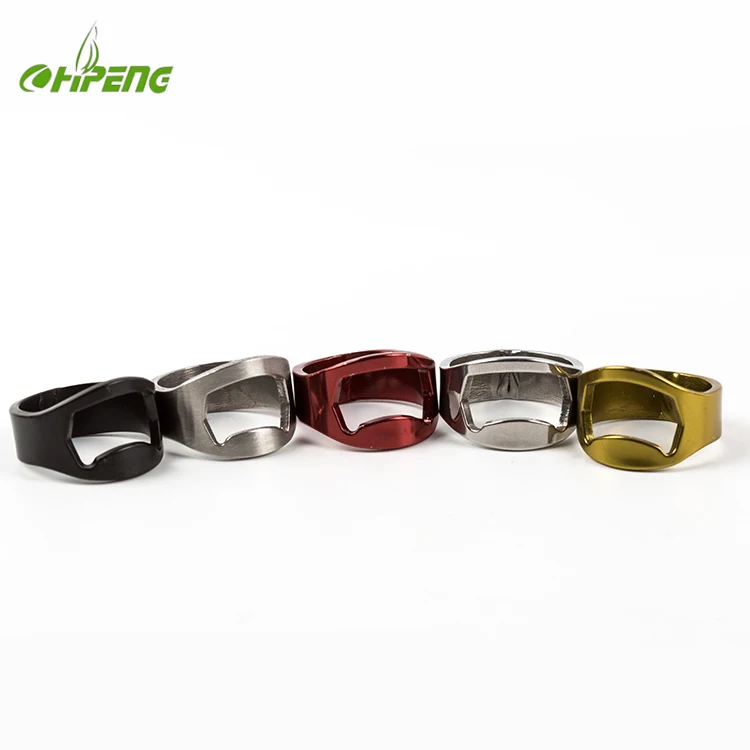 
Wholesale small colorful ring shape metal bottle opener 