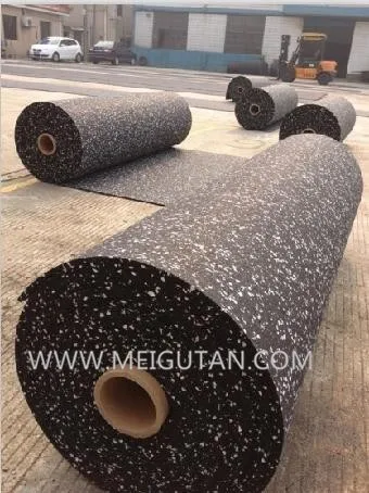 
3-12mm Acoustic underlay factory price rubber flooring mat 