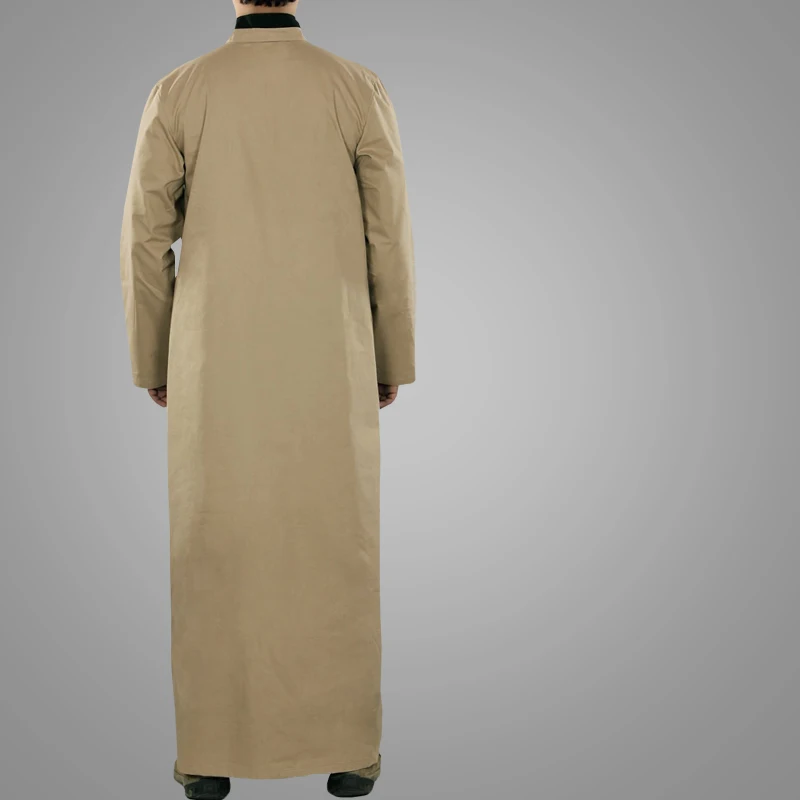 Hot Sell Men Muslim Thobe Turkey Style Islamic Clothing  Simple Kaftan Kimono Arab Male Abaya Dolman Jilbab  Arabic Jubba