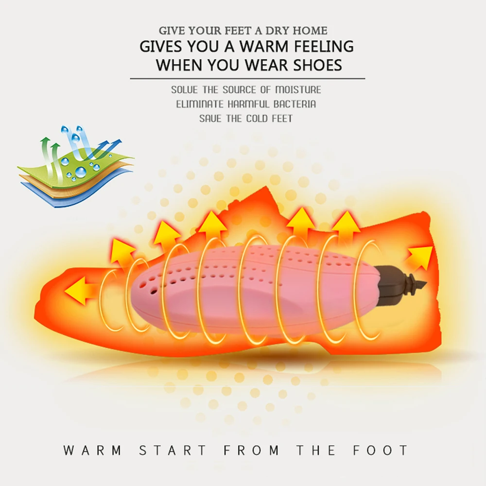 
Portable Boot Ultraviolet electric Shoe Dryer 
