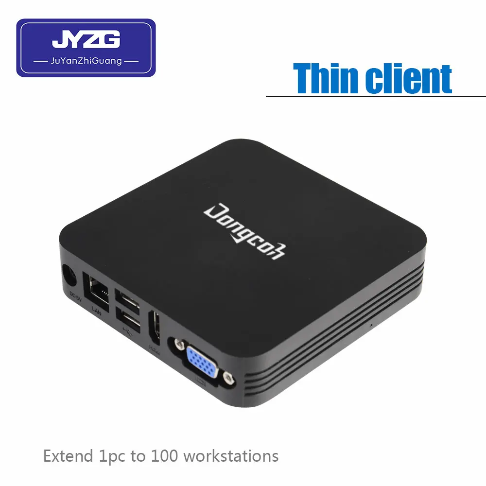 2018 low power thin client zero client pc support multiple people share one powerful computer in school