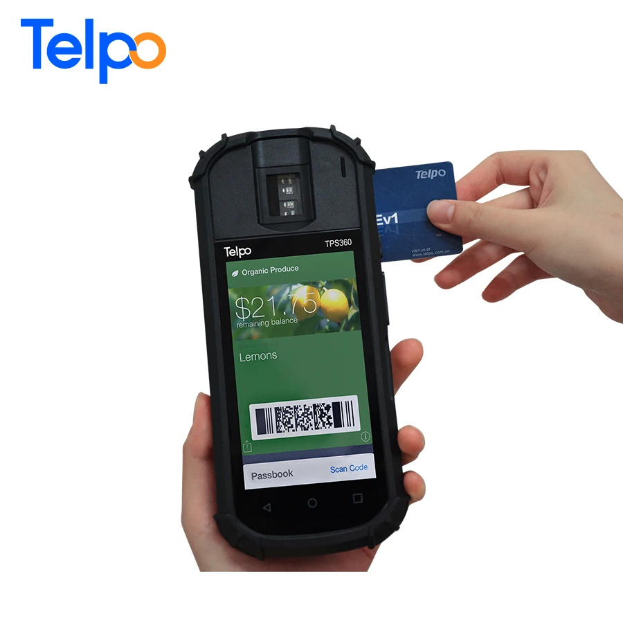 Telpo TPS360 Портативный биометрический терминал для идентификации/SIM и NIN