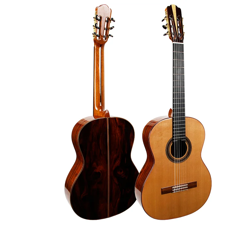 39 inch hand-made all solid wood classical guitar