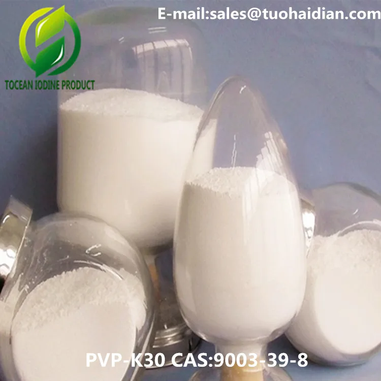 
RAW MATERIAL PVP K30 Medicine Grade , Polyvinylpyrrolidone K30 
