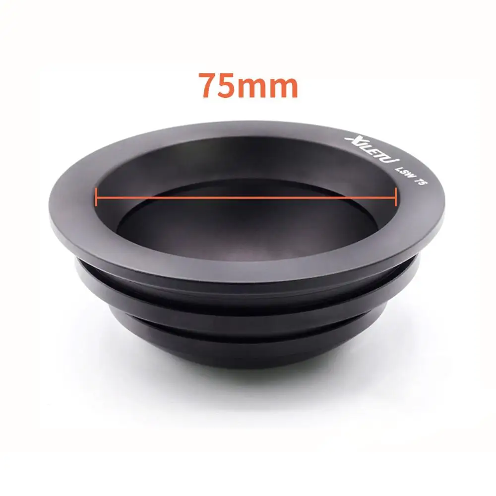 XILETU LSW-75 ball bowl for professional Tripod  ball bowl adapter for tripod DSLR Gitzo Manfrotto Sachtler Video Fluid Head