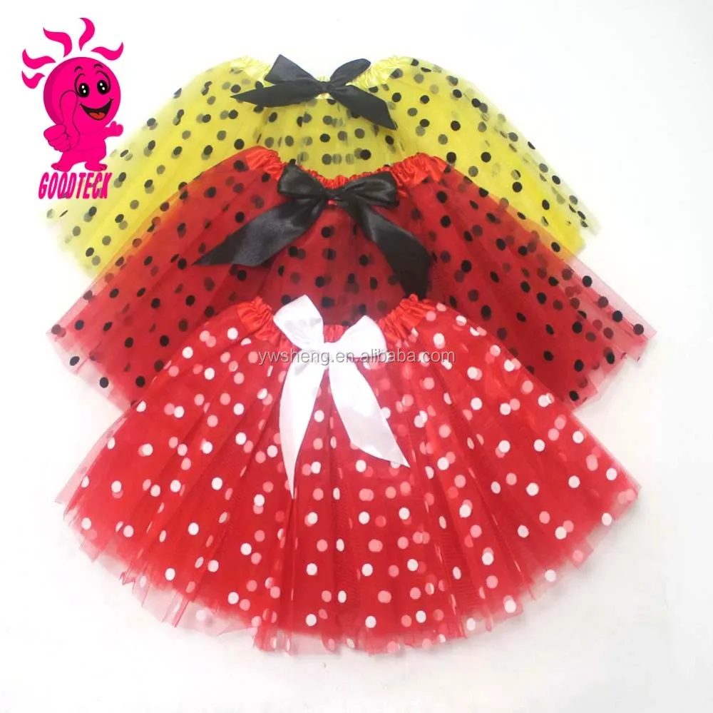 Hot Selling Girls Beautiful Mini Ballet Skirts 3 Layers Gauze Tutu Skirts for Small Girls