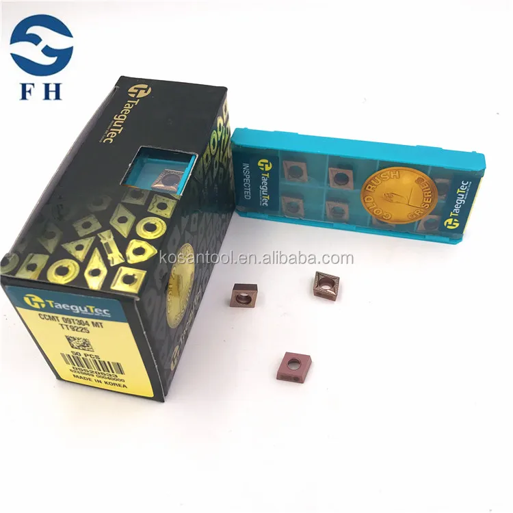 CCMT 09T304 MT TT9225 taegutec cutting tools taegutec inserts drill taegutec milling insert