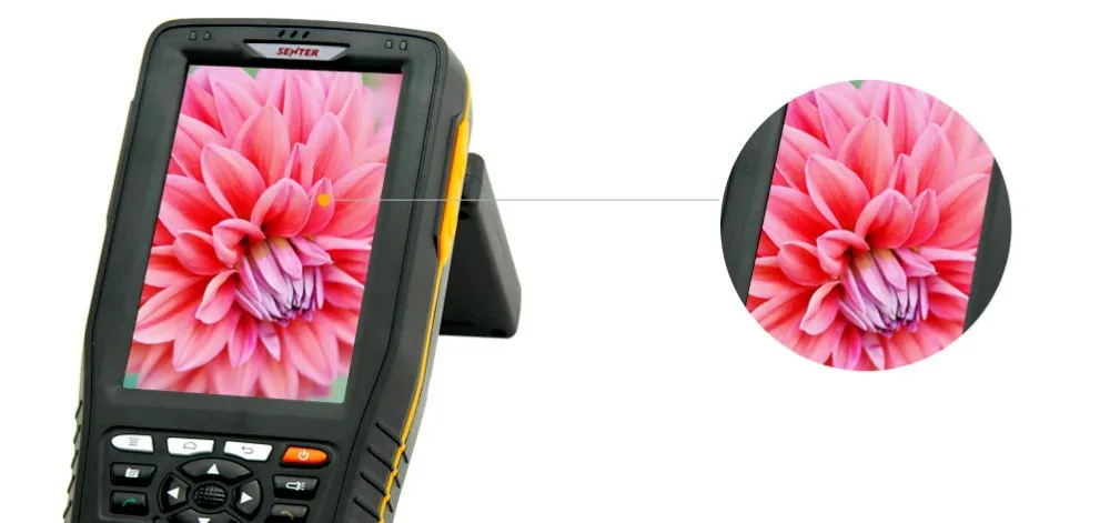 St308 4 дюймов Android PDA Ternimal / 1D лазерный штрих ручной сканер 2D портативный штрих-кода RFID считыватель