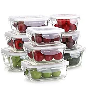 Professional glass vacuum food storage 3 compartment lunch box container boxes made in China