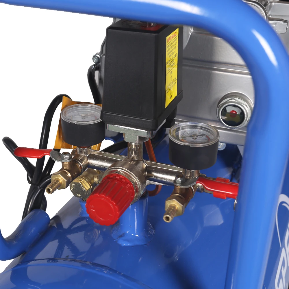 High quality 220V mini mobile portable handheld 3hp 50 litre direct driven air compressor