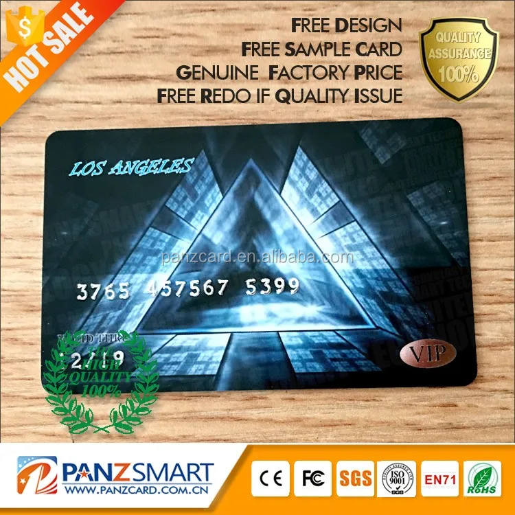 Customize magnetic pvc credit card Embossed Number HF RFID Plastic pvc member card M1 F08 chip dot business card socia with NFC